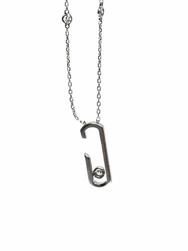 Messika Move Addiction - Collier en or blanc 18K et diamants 58 Facettes 2136