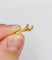 Pendentif serre d'aigle en or 18K et diamant 58 Facettes A07344