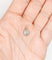 Pendentif antique en or rose 18k, platine et diamant 58 Facettes A07277