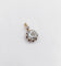 Pendentif antique en or rose 18k, platine et diamant 58 Facettes A07277