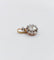 Pendentif antique en or rose 18k, platine et diamant 58 Facettes A07277