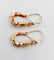 Dormeuses poissardes victoriennes en or rose 18k 58 Facettes A07455