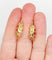 Dormeuses poissardes victoriennes en or rose 18k 58 Facettes A07455