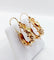 Dormeuses poissardes victoriennes en or rose 18k 58 Facettes A07455