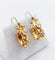 Dormeuses poissardes victoriennes en or rose 18k 58 Facettes A07455