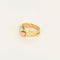 53.5 Bague double anneau cœurs en or et diamants 58 Facettes Bgdoublecoeur