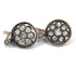 Boucles d'oreilles en or et argent avec diamants taille ancienne 58 Facettes 294/26 I