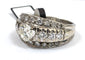 58 Bague en or blanc 18 ct et diamants 58 Facettes 773 D OC