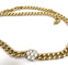 Collier en or jaune 18 ct avec diamants 58 Facettes 164/26 A