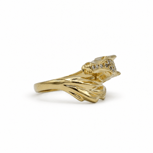 55 Bague Cheval en or jaune et diamants 58 Facettes 1.0001601/1