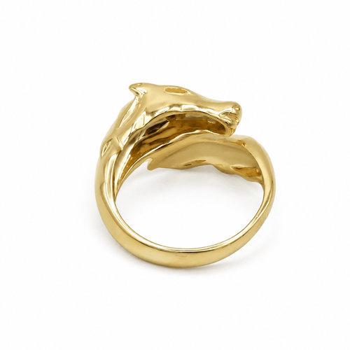 55 Bague Cheval en or jaune et diamants 58 Facettes 1.0001601/1