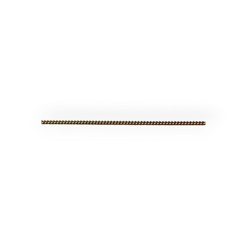 Chaîne maille gourmette en or jaune 45 cm 58 Facettes 149070605