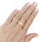 Bague 54 Dior Rose des Vents - Bague en or jaune, nacre et diamant 58 Facettes 35872