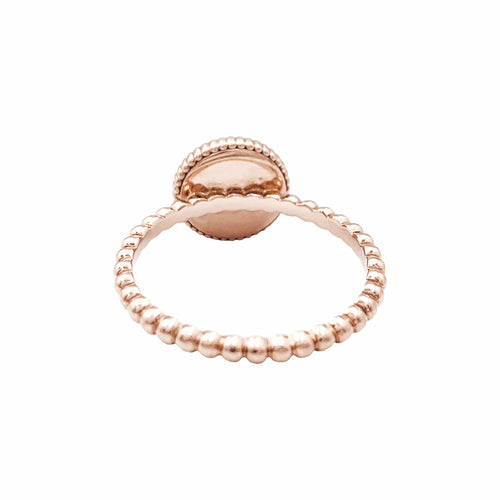 Bague 54 Dior Rose des Vents - Bague en or jaune, nacre et diamant 58 Facettes 35872