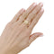 Bague 54 Dior Rose des Vents - Bague en or jaune, nacre et diamant 58 Facettes 35872