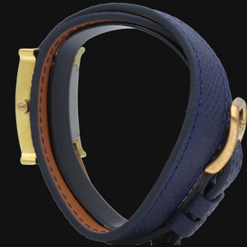 Hermès Heure H - Montre en plaqué or 58 Facettes MT47110