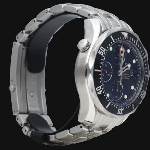Omega Seamaster - Montre Diver 300M Chronograph en acier 58 Facettes MT47378