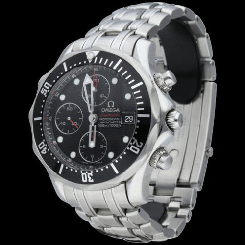 Omega Seamaster - Montre Diver 300M Chronograph en acier 58 Facettes MT47379
