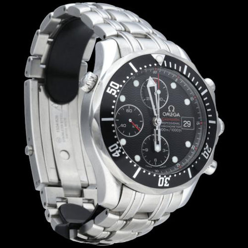 Omega Seamaster - Montre Diver 300M Chronograph en acier 58 Facettes MT47379