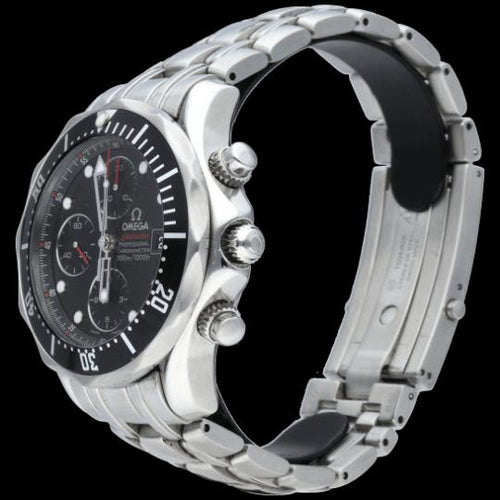 Omega Seamaster - Montre Diver 300M Chronograph en acier 58 Facettes MT47379