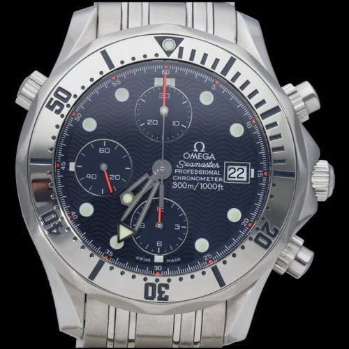 Omega Seamaster - Montre Diver 300M Chronograph en acier 58 Facettes MT47411