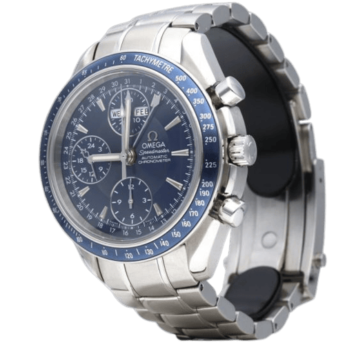 Montre Omega Speedmaster - Montre Day Date Chronograph en acier 58 Facettes MT47398
