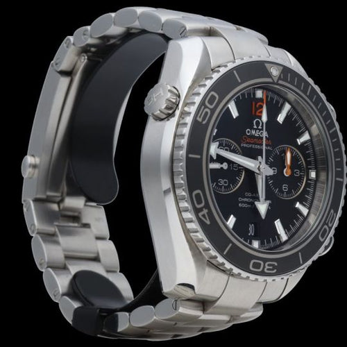 Omega Seamaster Planet Ocean - Montre chronographe en acier 58 Facettes MT47385