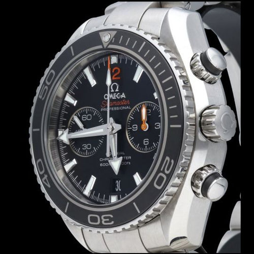 Omega Seamaster Planet Ocean - Montre chronographe en acier 58 Facettes MT47385