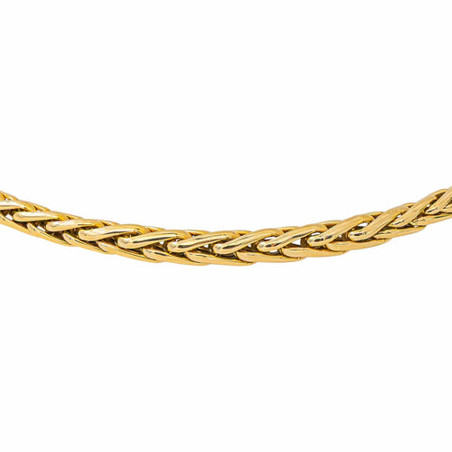 Collier maille palmier en or jaune 58 Facettes 5718544CN