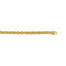 Collier maille palmier en or jaune 58 Facettes 5718544CN