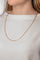 Collier maille jaseron en or rose 58 Facettes 5741974CN