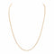 Collier maille jaseron en or rose 58 Facettes 5741974CN