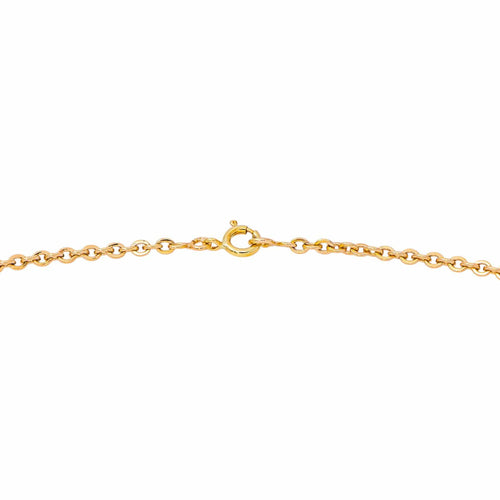 Collier maille jaseron en or rose 58 Facettes 5741974CN