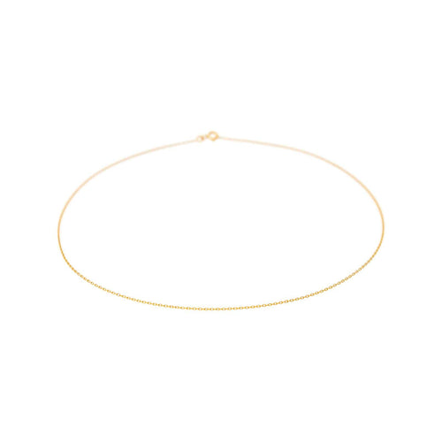 Collier maille forçat en or jaune 58 Facettes 5777763CN