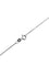 Binder - Collier solitaire en or blanc 14 carats et diamant 1,25 ct 58 Facettes C1594