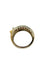 53 Guy Laroche - Bague ceinture en or jaune et blanc, diamants et rubis 58 Facettes A2095