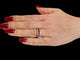 53 Guy Laroche - Bague ceinture en or jaune et blanc, diamants et rubis 58 Facettes A2095