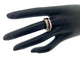 53 Guy Laroche - Bague ceinture en or jaune et blanc, diamants et rubis 58 Facettes A2095