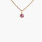 Collier pendentif en or jaune, rubis et diamant 58 Facettes Pendentif