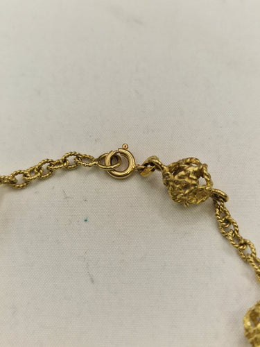 Bracelet motif nœud vintage en or jaune 18 ct 58 Facettes CV-092