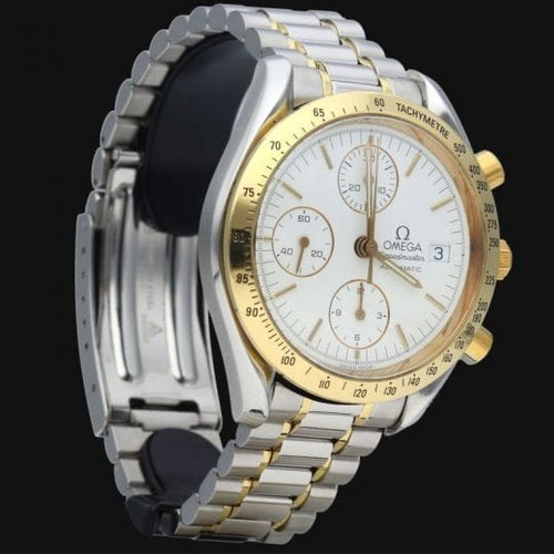 Omega Speedmaster Date - Montre en or jaune et acier 58 Facettes MT47401