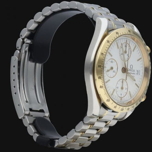 Omega Speedmaster Date - Montre en or jaune et acier 58 Facettes MT47401
