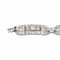 Art déco - Bracelet en or blanc, platine et diamants 58 Facettes 5078482CN