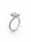 50.5 Solitaire - Bague en or blanc 18 carats et diamants 58 Facettes 13181