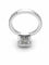 50.5 Solitaire - Bague en or blanc 18 carats et diamants 58 Facettes 13181