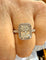 50.5 Solitaire - Bague en or blanc 18 carats et diamants 58 Facettes 13181