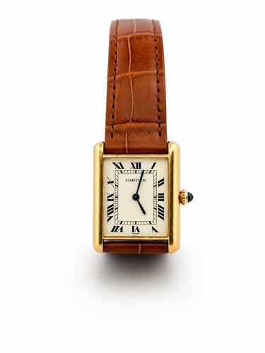 Cartier Tank Louis - Montre en or jaune 58 Facettes Cm