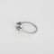 54 Bague solitaire en or gris et diamant taille ancienne 0,70 ct 58 Facettes GoldenL-3