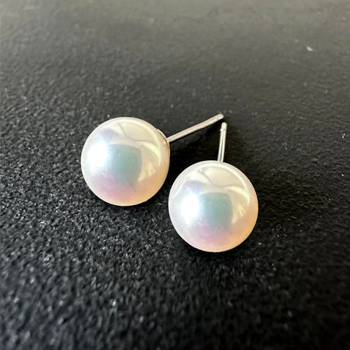 AITCHES Underwater - Boucles d'oreilles en or blanc et perles Akoya 58 Facettes GER1323WG