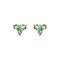 AITCHES Eden - Boucles d'oreilles en or 18K et saphirs verts 58 Facettes GER1124TL